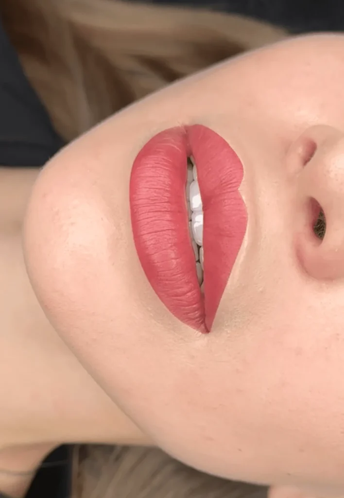 lip blush tattoo